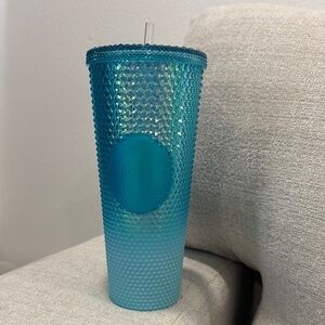 Starbucks Blue Textured Tumbler cup